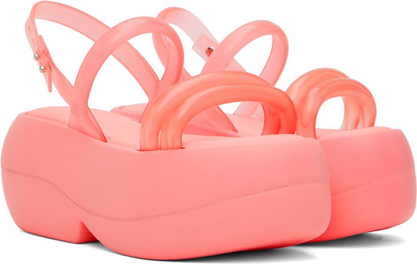 Melissa Pink Airbubble Platform Sandals - Picture 2