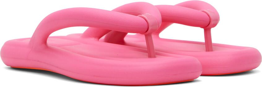 Melissa Pink Free Flip Flops - Picture 3