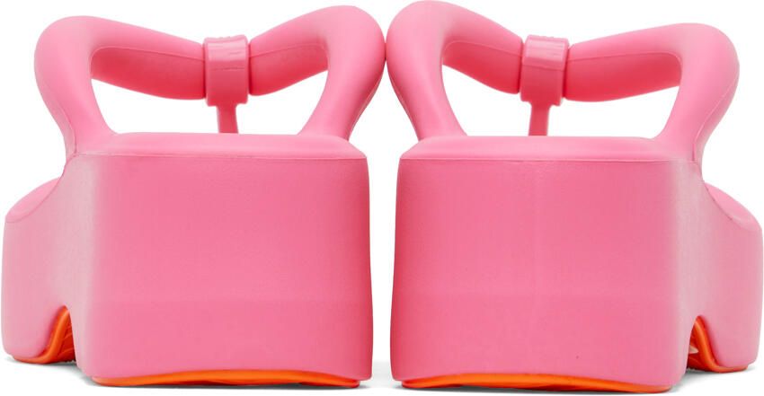 Melissa Pink Free Platform Sandals