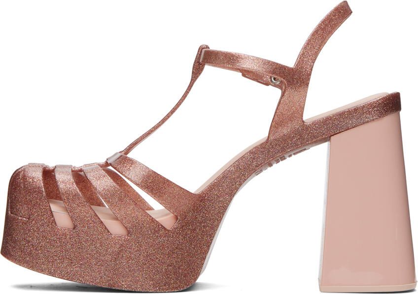 Melissa Pink Party Heels - Picture 3