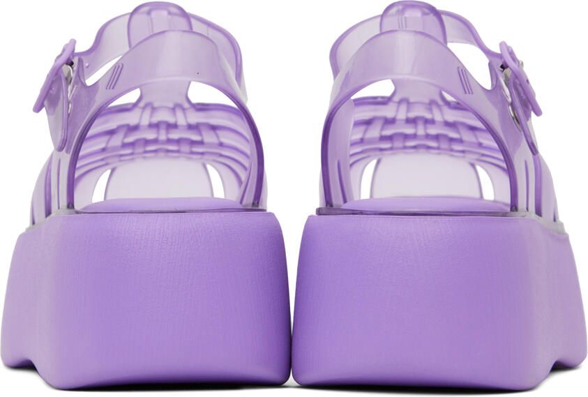 Melissa Purple Possession Platform Sandals