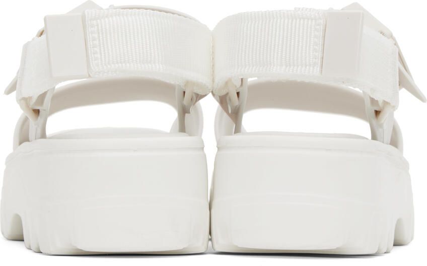 Melissa White Kick Off Sandals