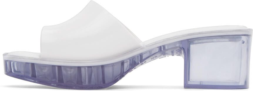 Melissa White Shape Heeled Sandals - Picture 3