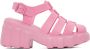 Melissa Pink Megan Platform Heeled Sandals - Thumbnail 1