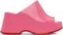 Melissa Pink Patty Heeled Sandals - Thumbnail 1