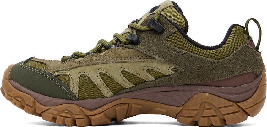 Merrell 1TRL Green & Brown Moab Mesa Luxe Sneakers - Picture 3