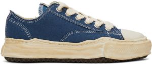 Miharayasuhiro Blue Over-Dyed OG Sole Peterson Sneakers