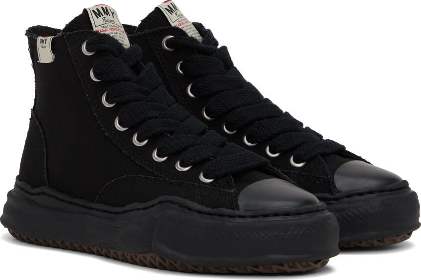 Miharayasuhiro Black Peterson High Sneakers - Picture 2