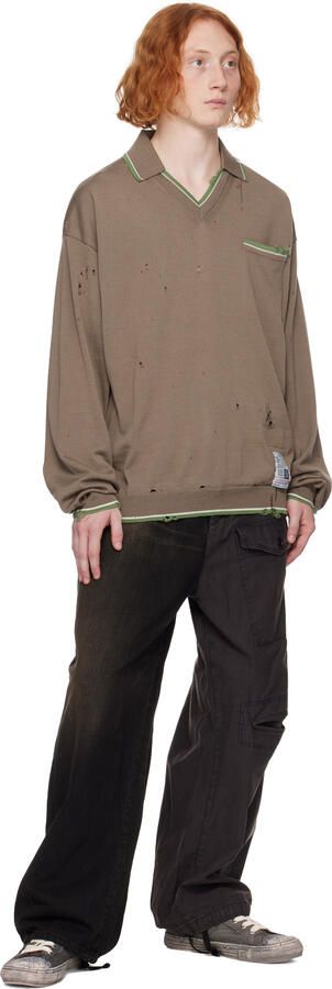 Miharayasuhiro Gray Past Sneakers - Picture 4