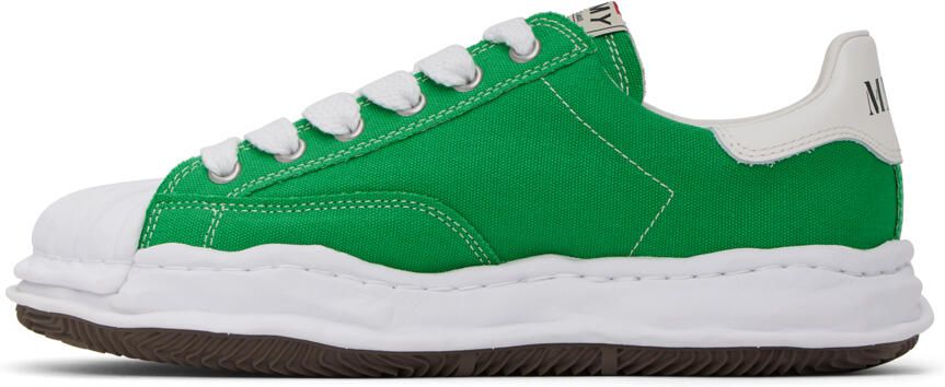 Miharayasuhiro Green 'BLAKEY' Sneakers - Picture 5