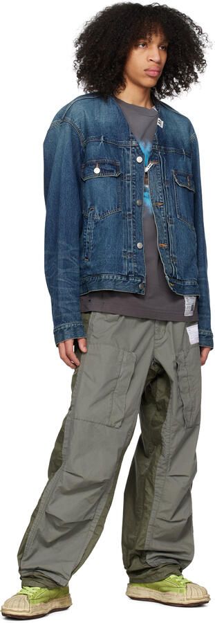 Miharayasuhiro Green Blakey Sneakers - Picture 4