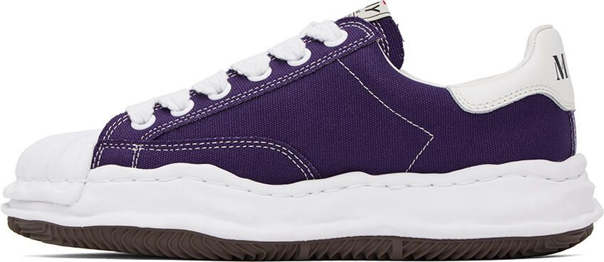 Miharayasuhiro Purple Blakey Sneakers - Picture 3