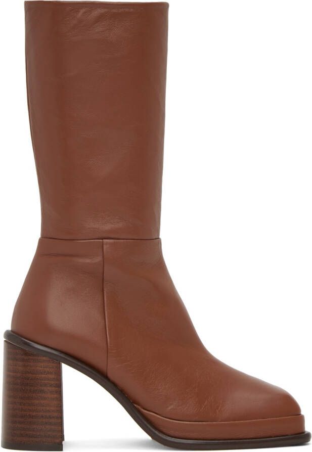Miista Brown Abril Boots