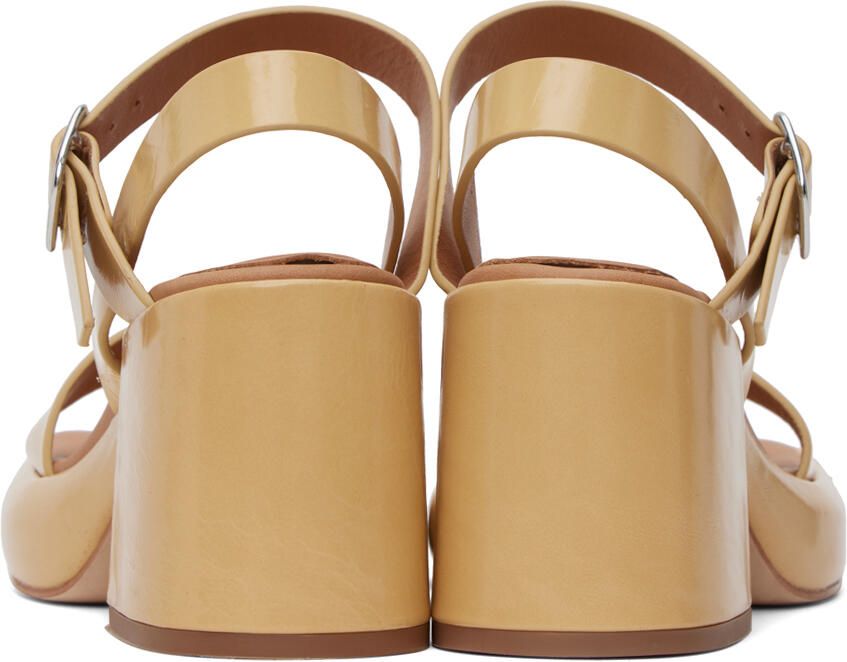 Miista Beige Beverly Sandals