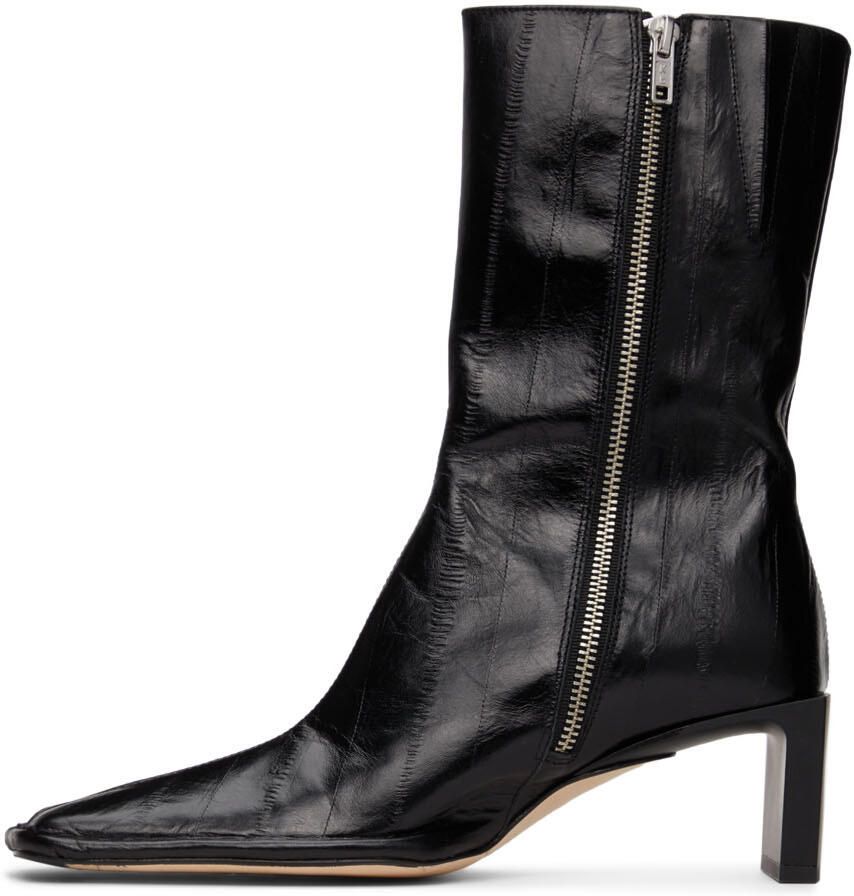 Miista Black Anitha Anguilla Ankle Boots