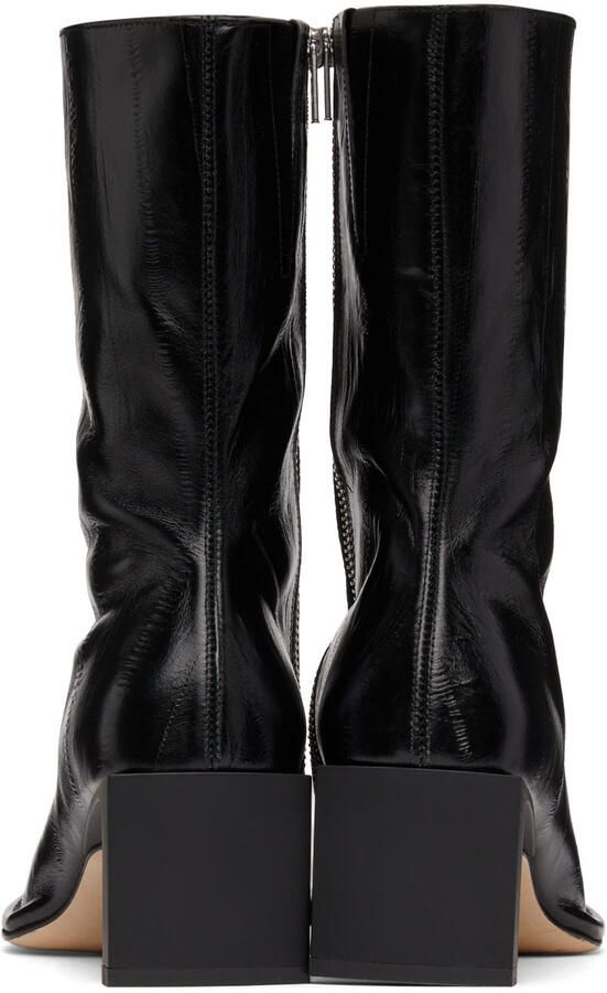 Miista Black Anitha Anguilla Ankle Boots - Picture 3