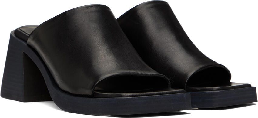 Miista Black Kristen Heeled Sandals - Picture 2