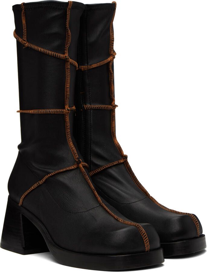 Miista Black Lois Boots