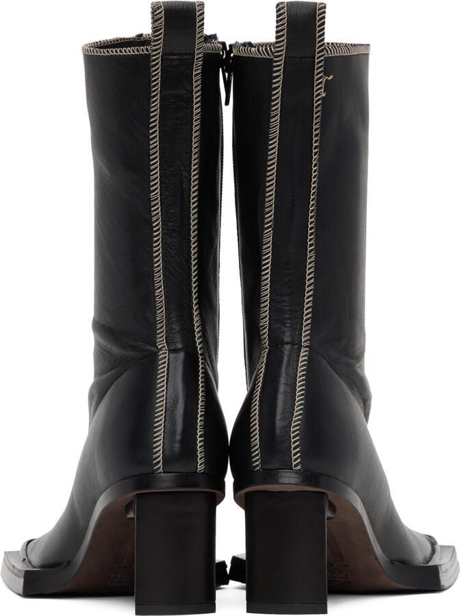 Miista Black Marige Boots - Picture 3