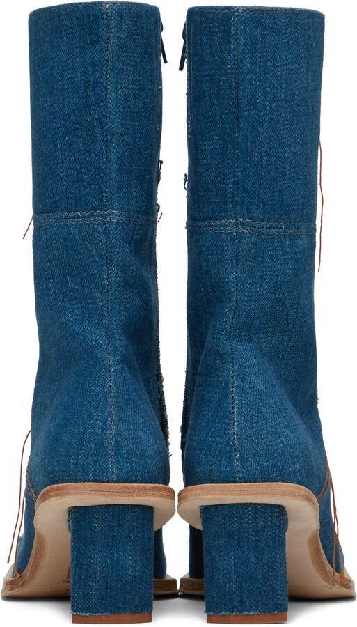 Miista Blue Amparo Denim Boots - Picture 3