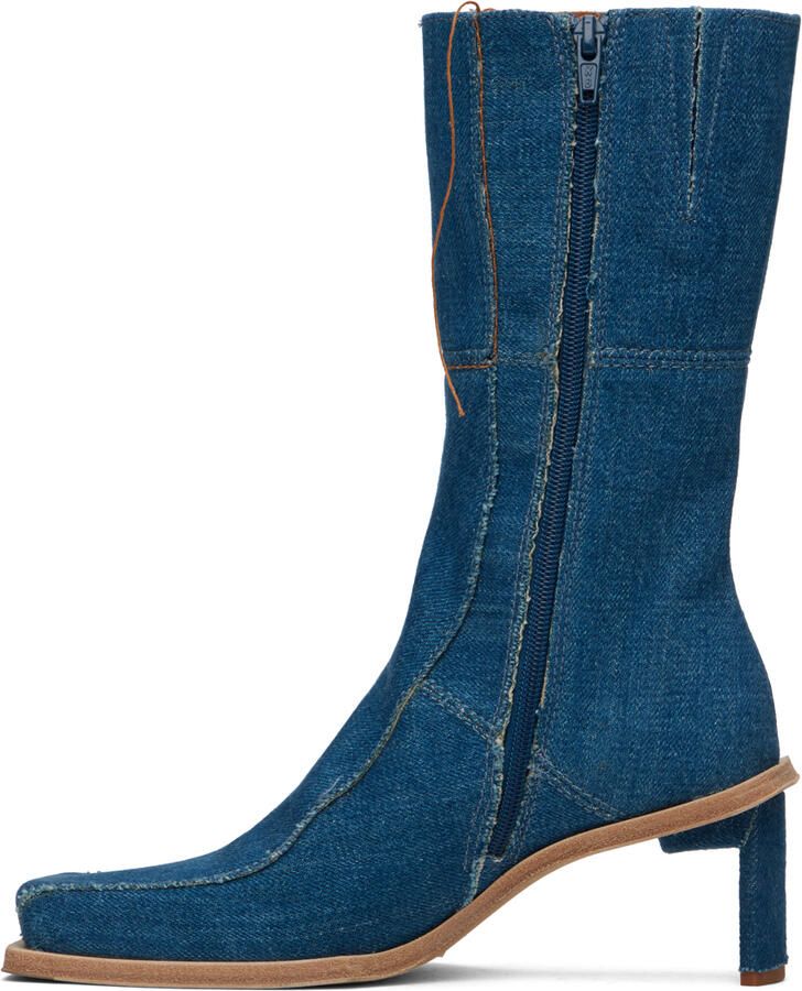 Miista Blue Amparo Denim Boots - Picture 2