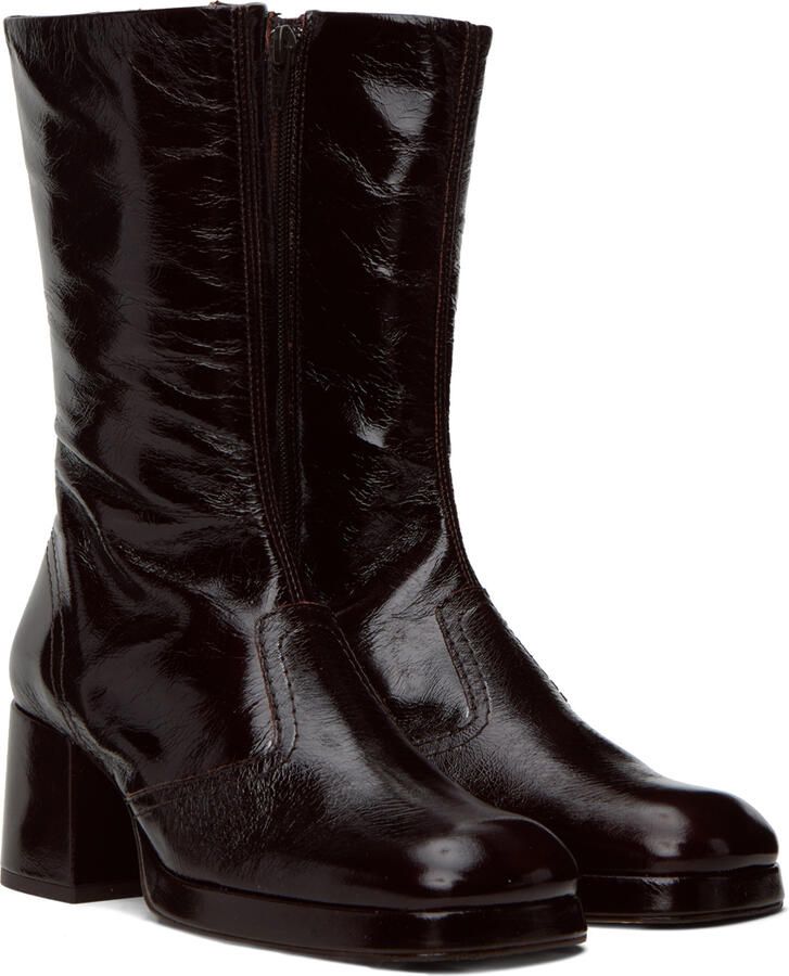Miista Brown Cass Boots - Picture 3