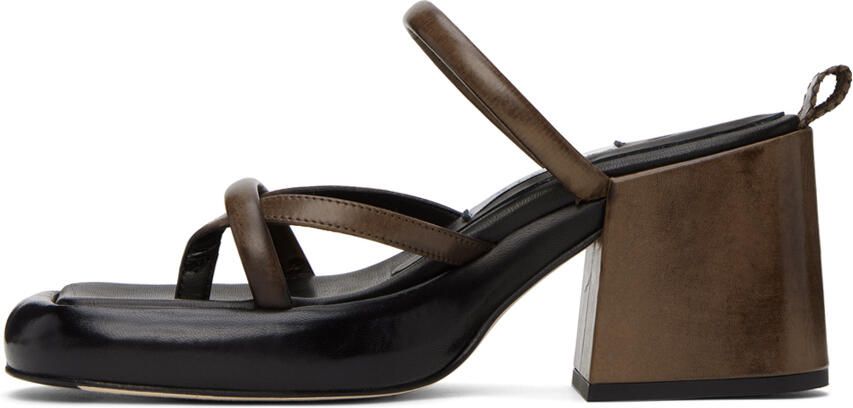 Miista Brown Delphine Sandals - Picture 3