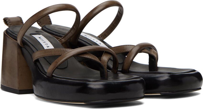 Miista Brown Delphine Sandals - Picture 2