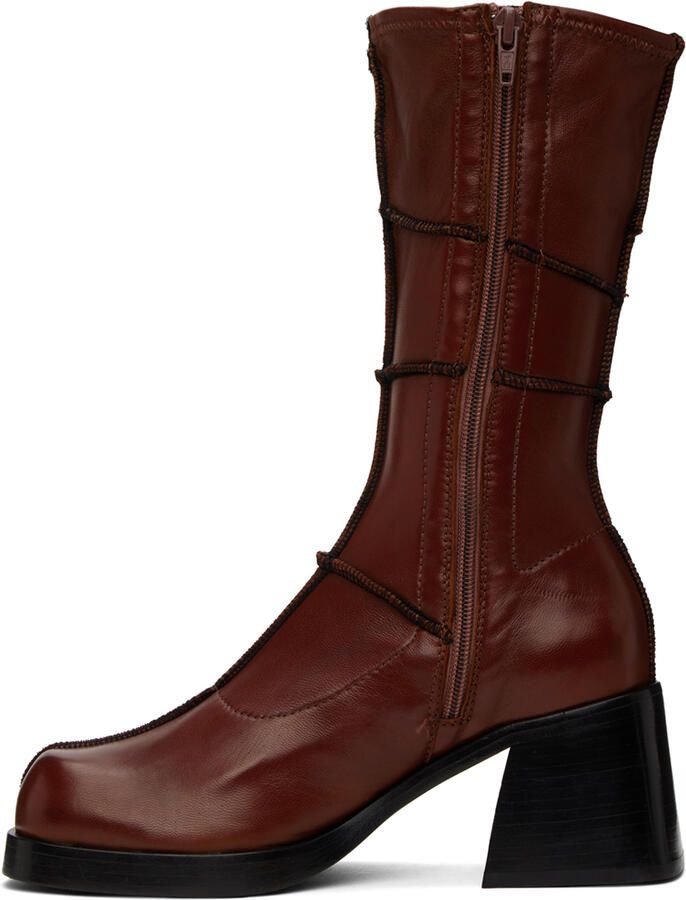 Miista Brown Lois Boots - Picture 2