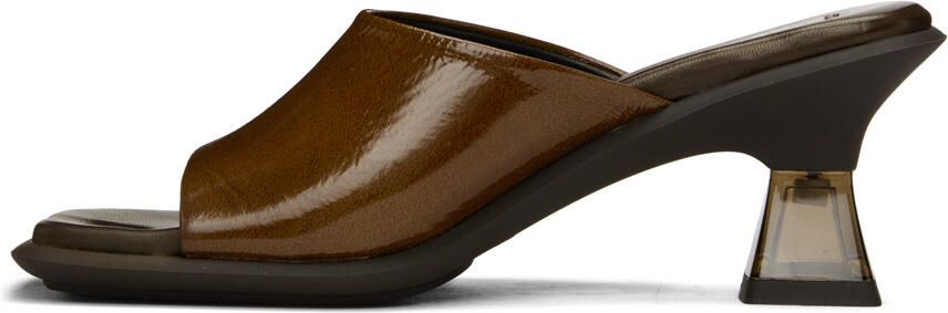 Miista Brown Synthia Heeled Sandals - Picture 4