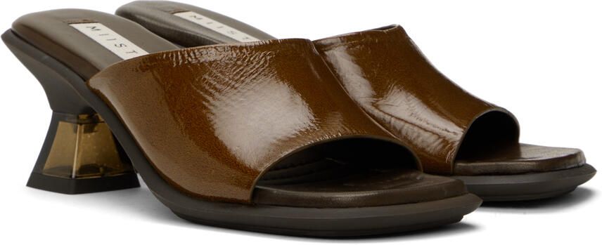 Miista Brown Synthia Heeled Sandals - Picture 2