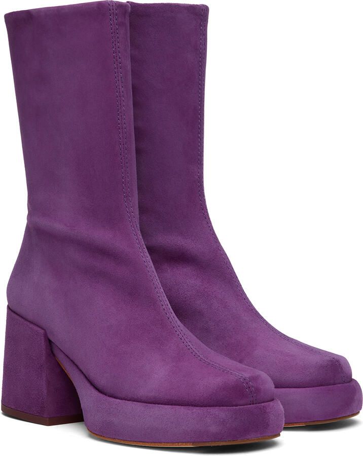 Miista Purple Susaye Boots - Picture 2