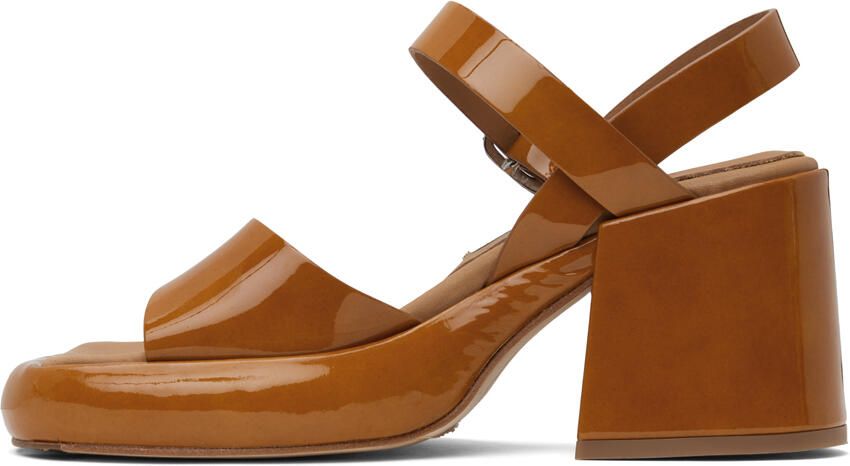 Miista Tan Beverly Sandals - Picture 3
