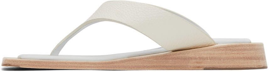Miista White Valeria Sandals - Picture 4