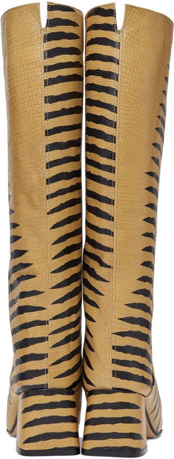 Miista Yellow Finola Boots - Picture 3