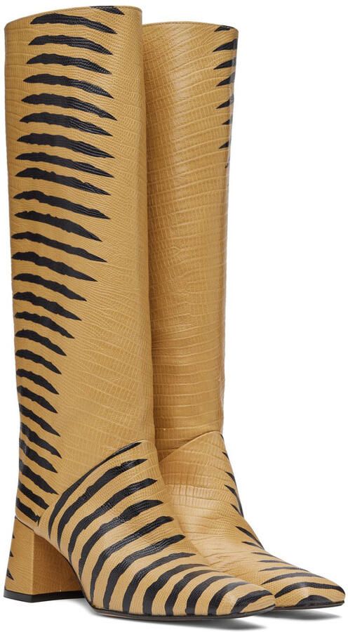 Miista Yellow Finola Boots - Picture 2