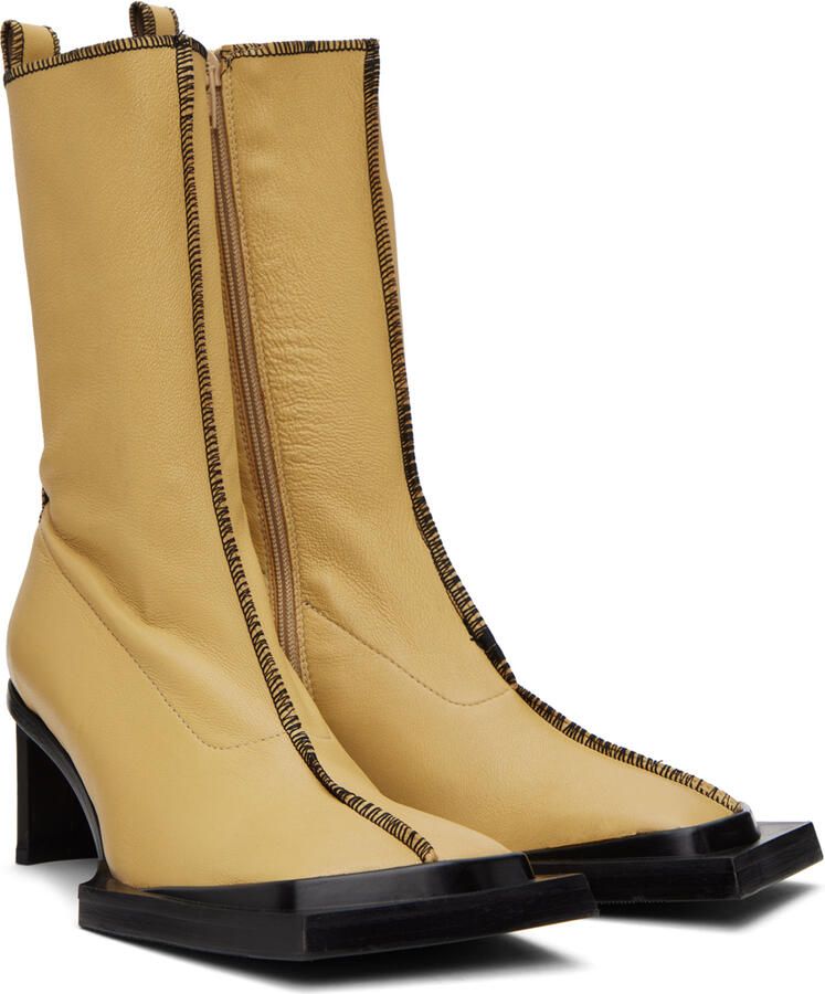Miista Yellow Marige Boots - Picture 3
