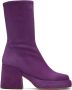 Miista Purple Susaye Boots - Thumbnail 1