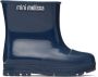 Mini Melissa Baby Navy Mini Welly Boots - Thumbnail 1