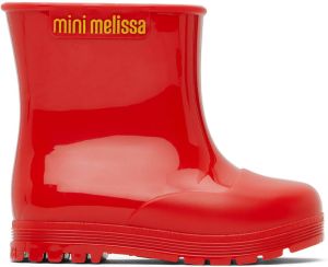 Mini Melissa Baby Red Mini Welly Boots