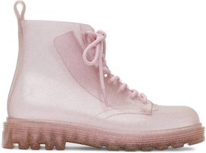 Mini Melissa Kids Pink Coturno Boots