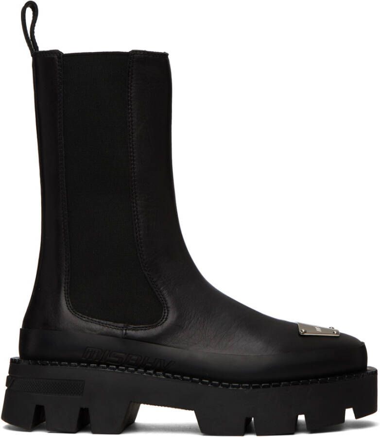MISBHV Black 'The 2000' Ankle Boots