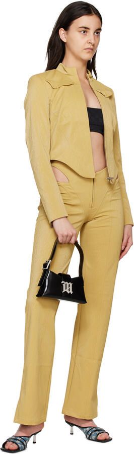 MISBHV Blue Slip-On Heeled Sandals - Picture 3