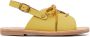 Misha & Puff Kids Yellow & Green Lace-Up Sandals - Thumbnail 1