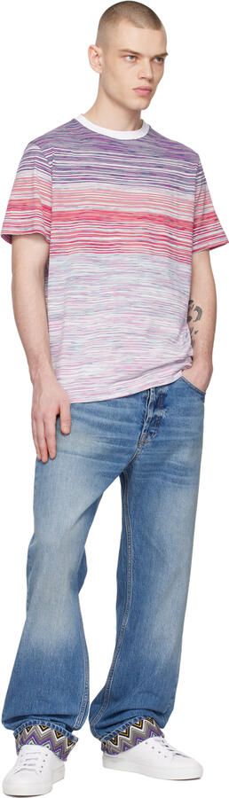 Missoni White Woven Sneakers - Picture 4