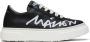 MM6 Maison Margiela Kids Black Cursive Logo Sneakers - Thumbnail 1