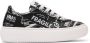 MM6 Maison Margiela Kids Black Fragile Logo Sneakers - Thumbnail 1