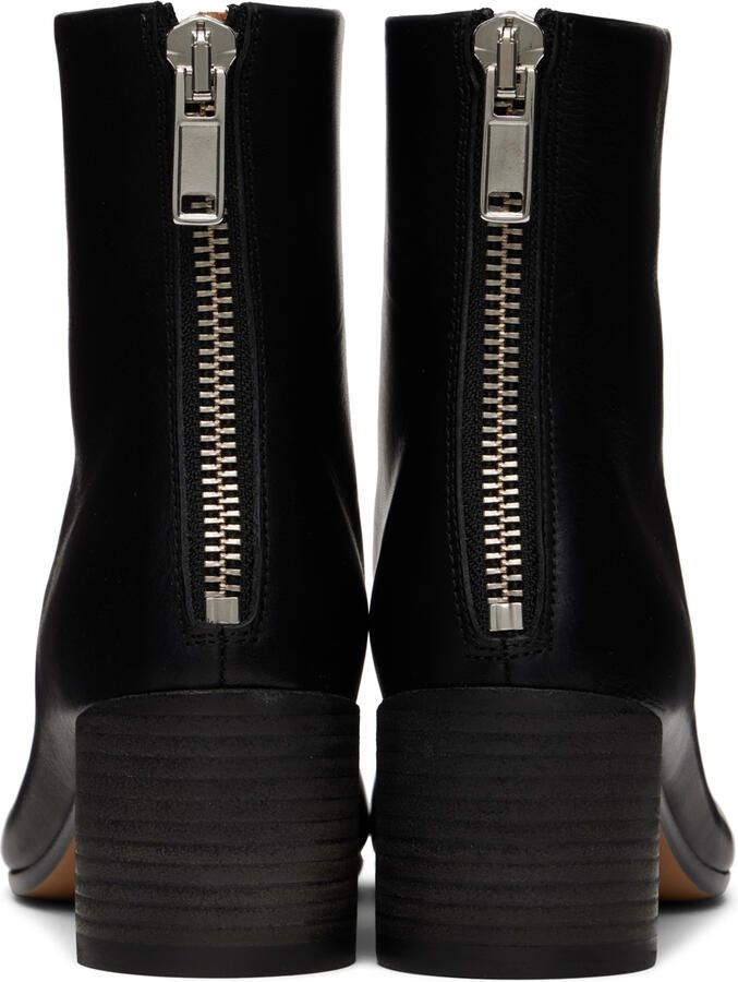 MM6 Maison Margiela Black Anatomic Boots - Picture 3
