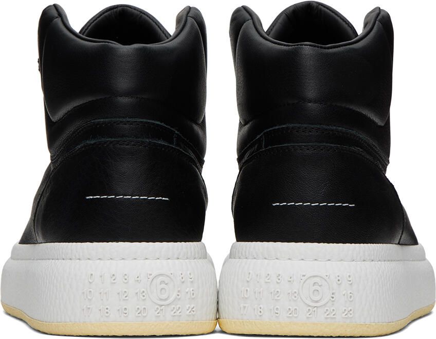 MM6 Maison Margiela Black Basketball Sneakers