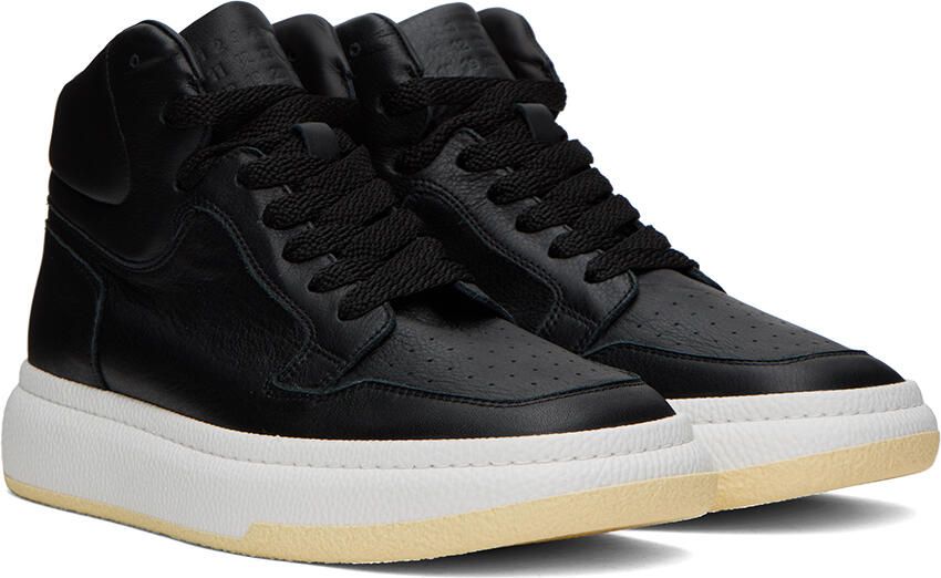 MM6 Maison Margiela Black Basketball Sneakers - Picture 2